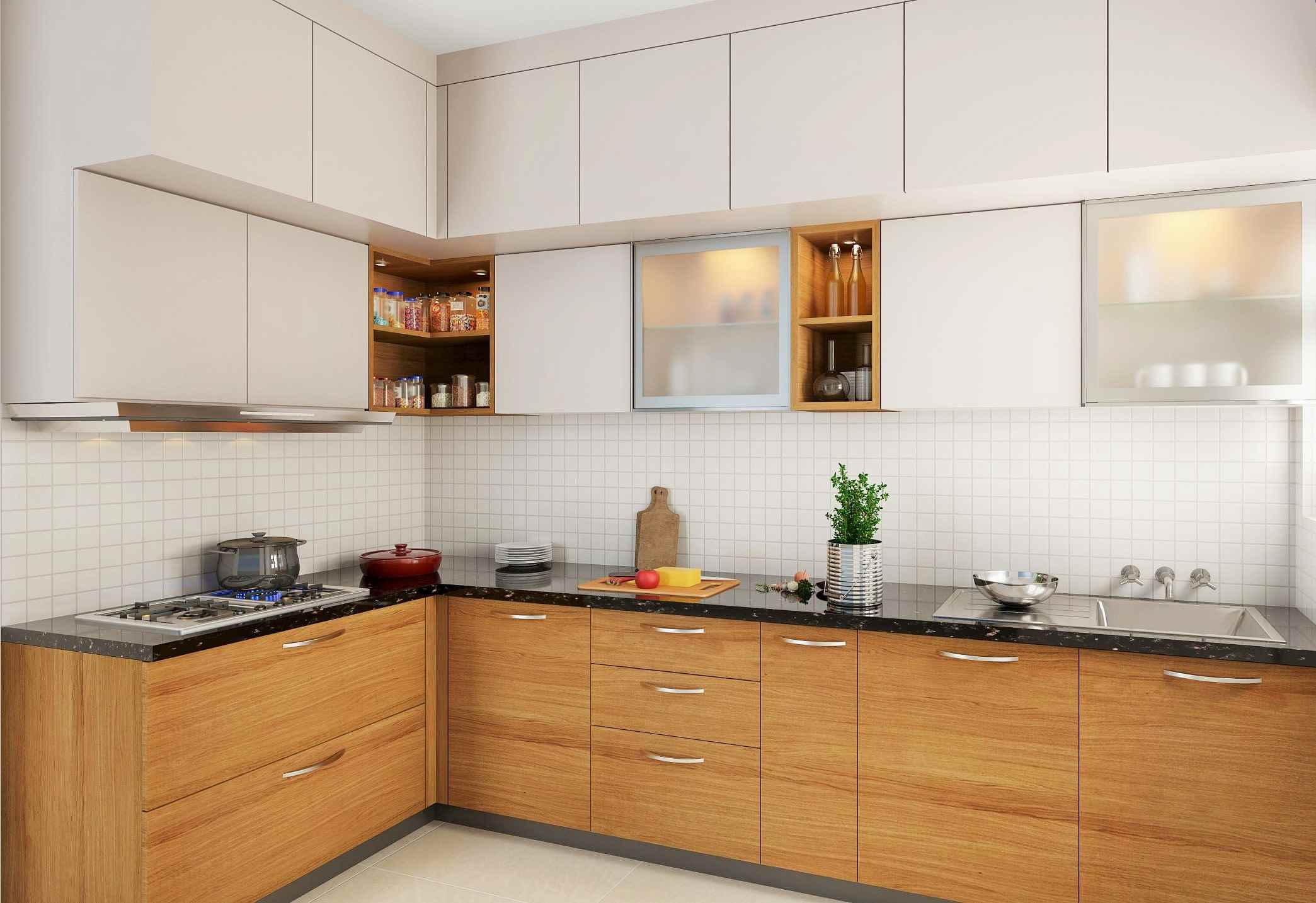 کابینت آشپزخانه چوب